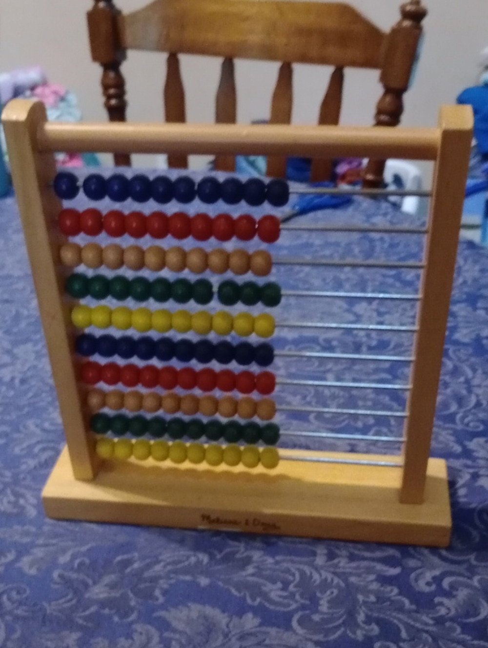 Melissa And Doug Wooden Counting Abacus